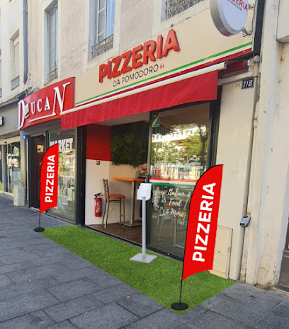 Pizza de Da Pomodoro64 – Pizzeria italiennes sur place, à emporter ou en livraison. Pâtes, lasagnes et spécialités faites maison. à Pau