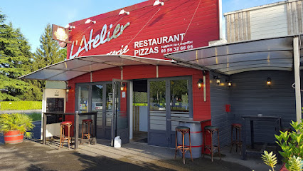Pizza de L'Atelier brasa à Serres-Castet